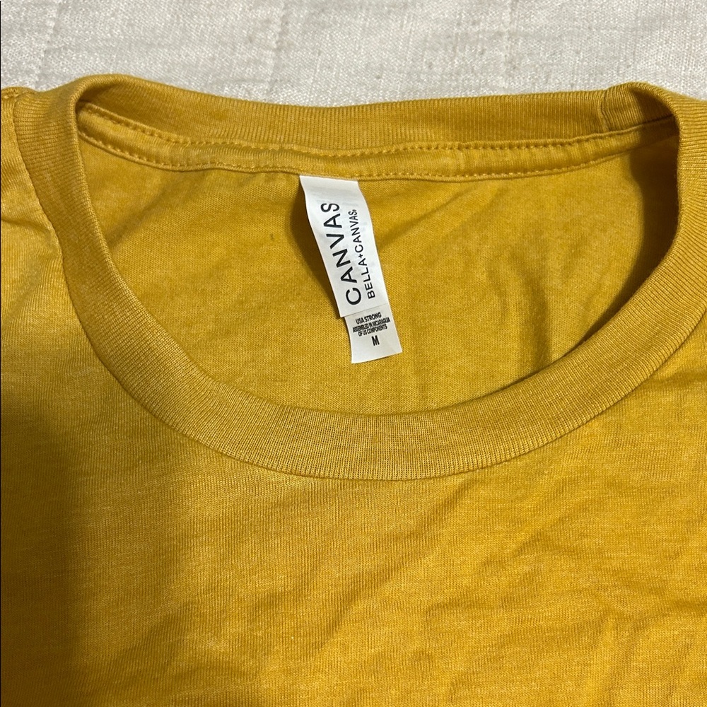 Bella Canvas Men's Mustard Tee